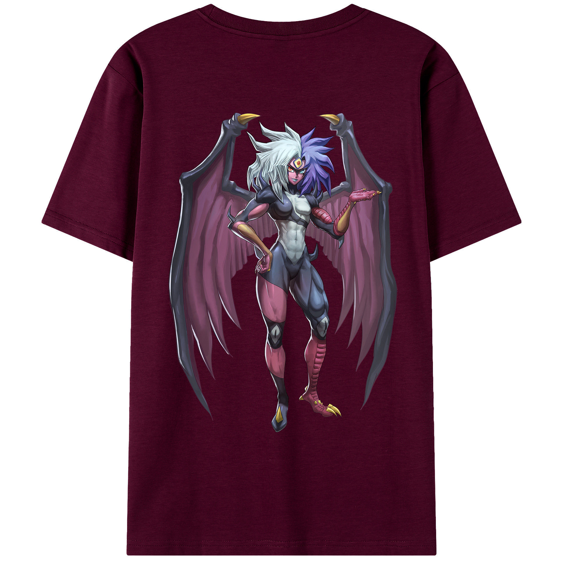 （画像用） 遊☆戯☆王 Yu-Gi-Oh! レディース半袖Tシャツ(バックプリント)